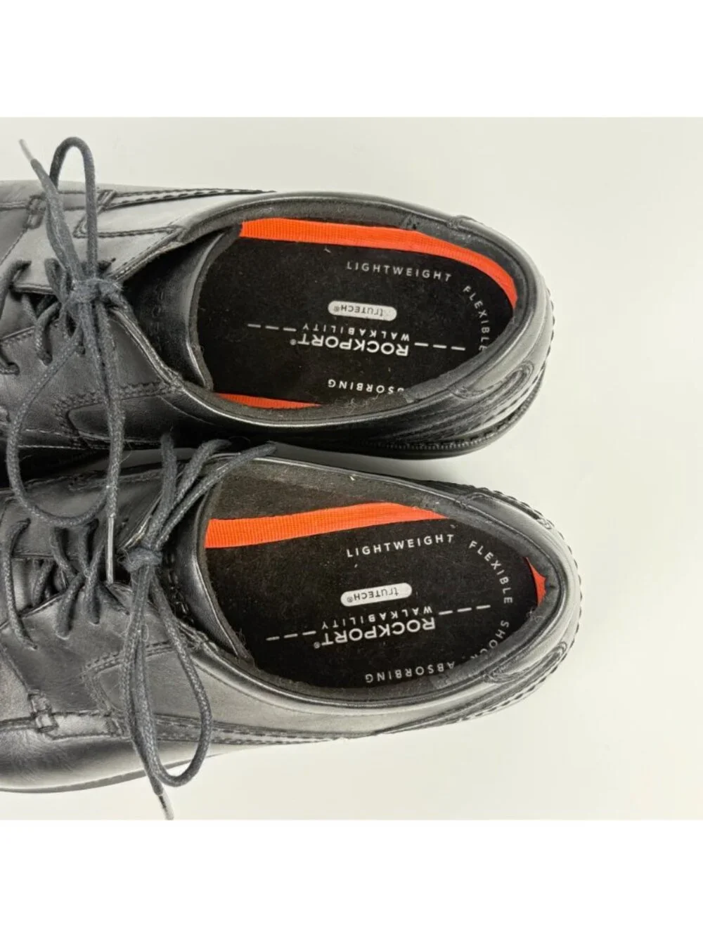 Rockport Trutech Men's Black Oxfords Classic Dress Shoes Lightweight Size 11.5